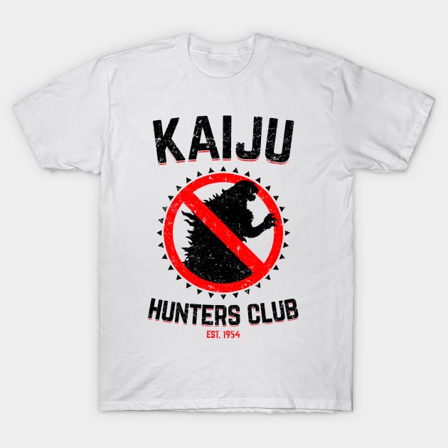 Kaiju Hunters Club T-Shirt by alecxps